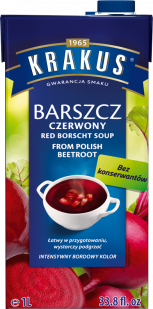 KRAKUS soup red borscht /beetroot