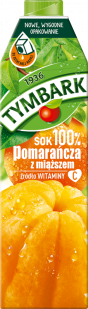 TYMBARK Juice 100% orange with pulp