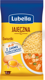LUBELLA egg pasta stars /gwiazdki