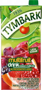 TYMBARK drink multifruit red