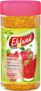 EKLAND instant tea drink raspberry