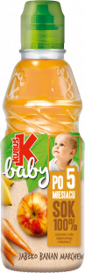 KUBUŚ Baby juice 100% apple-banana-carrot