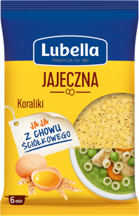 LUBELLA egg pasta beads /koraliki