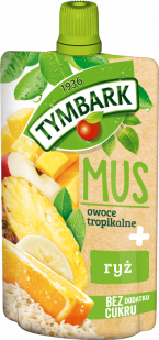 TYMBARK Fruit + Grain mousse tropical fruits-rice
