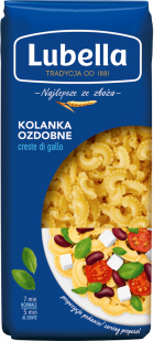 LUBELLA classic pasta creste di gallo /decorative macaroni 