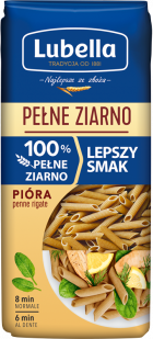LUBELLA wholegrain pasta penne rigate /pióra