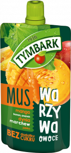 TYMBARK Fruit + Vegetable mousse mango-pinepple-apple-banana-carrot-pumpkin
