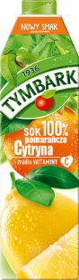 TYMBARK Juice 100% orange-lemon