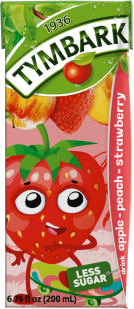 TYMBARK Drink strawberry-apple-peach 