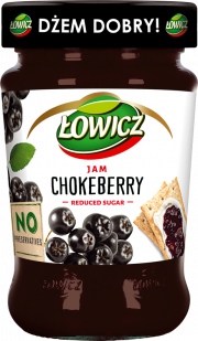 ŁOWICZ Jam with reduced sugar chockeberry