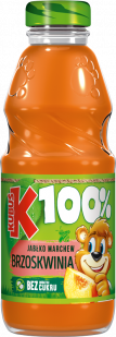 KUBUŚ Juice 100% carrot-peach-apple