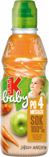 KUBUŚ Baby juice 100% apple-carrot