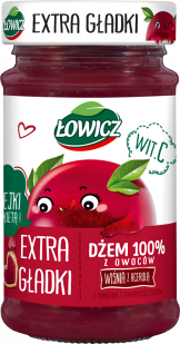ŁOWICZ Jam 100% extra smooth cherry