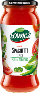 ŁOWICZ sauce spicy spaghetti